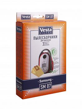 SM 07 Мешки для пылесоса Samsung VP77 - 5 шт.